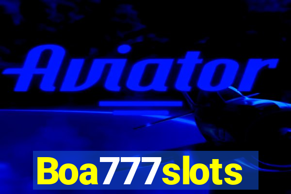 Boa777slots