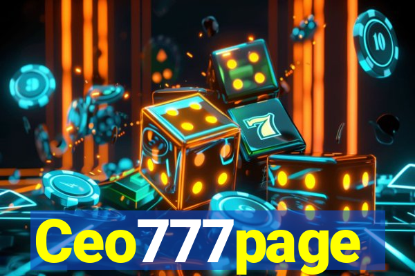 Ceo777page