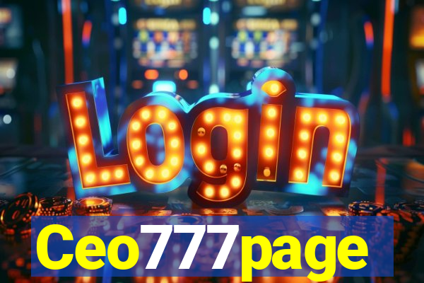 Ceo777page