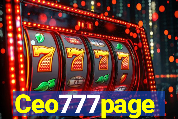 Ceo777page