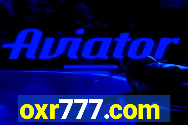 oxr777.com