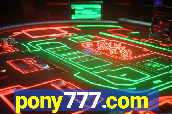 pony777.com